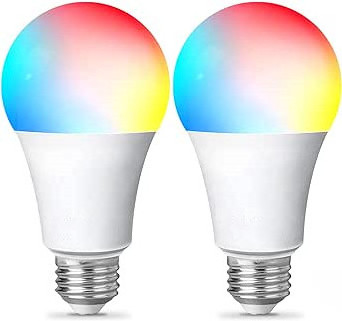 A60 10W E27/E26 LED Smart Bulb Bluetooth and WiFi Controlled Tuya Color Changeable for Home Use