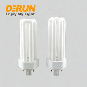 Energy Saving Tri phosphor powder 8000 hrs CFL Lamp Plug in 18W 22W 26W 32W 42W 4 Pins GX24q 3U PLT Fluorescent Lamp , CFL-PL