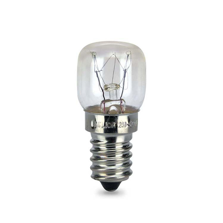 Clear ST19 ST26 T20 T25 15W 25W E12 Salt Lamp Microwave Oven Refrigerator Incandescent Lamp Bulb  , INC-MINI-E12