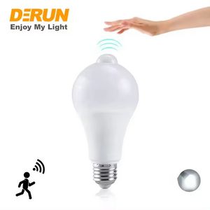 Infrared Sensor 7W 9W 12W E27 E26 B22 Base LED Motion Sensor Light Bulb LED Smart Bulb For Washroom Garage , LED-SENSOR