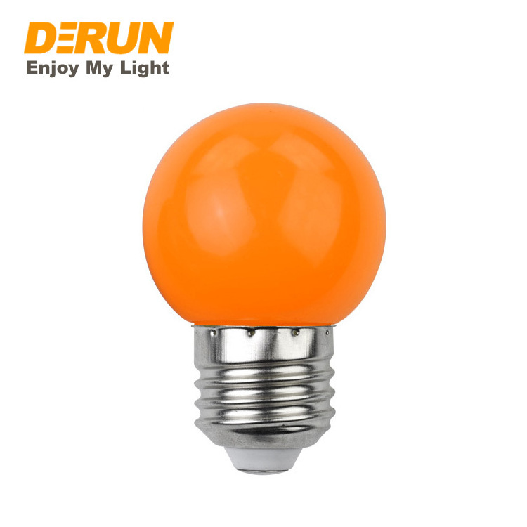 christmas lights coloured G45 3W 4.5W B22 E27 led globe bulb g40 for indoor lighting , LED-COLOR