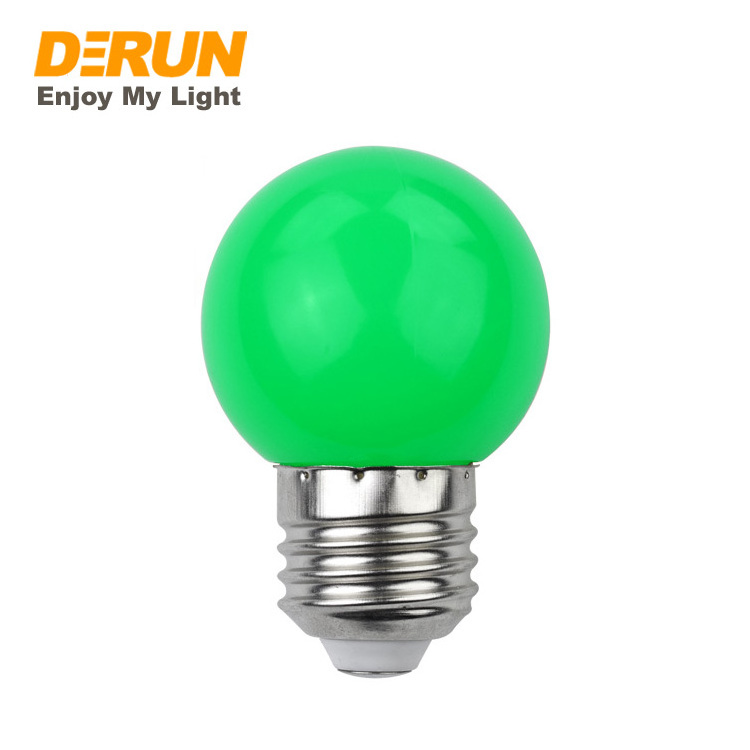 christmas lights coloured G45 3W 4.5W B22 E27 led globe bulb g40 for indoor lighting , LED-COLOR