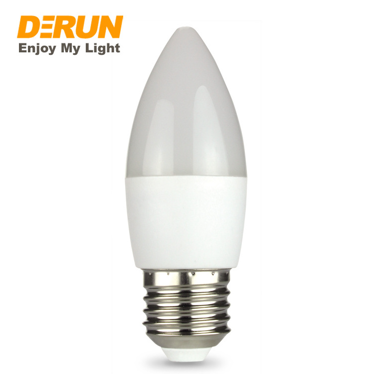 China product manufacturers Candle led bulb C37 8W E27 E14 lights for home chandelier led bulb light , LED-C37