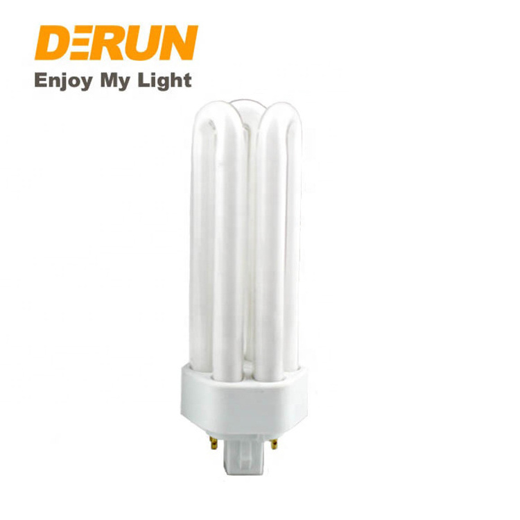 Energy Saving Tri phosphor powder 8000 hrs CFL Lamp Plug in 18W 22W 26W 32W 42W 4 Pins GX24q 3U PLT Fluorescent Lamp , CFL-PL