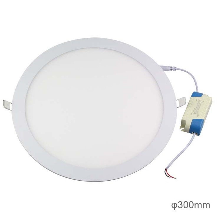 Round Recessed SMD LED Ceiling Panel Light 6W 12W 18W 24W High efficient Ultra Slim CE RoHS Approval , LPL-RECESSED