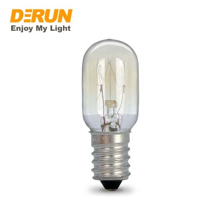 Clear  110V 120V 220V 230V 240V 15W 20W Incandescent Bulb for refrigerator , INC-MINI-E14