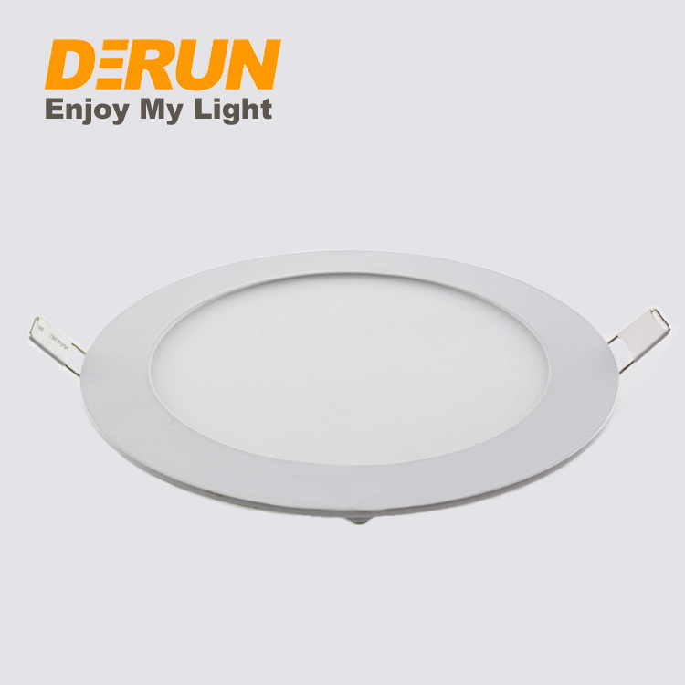 Round Recessed SMD LED Ceiling Panel Light 6W 12W 18W 24W High efficient Ultra Slim CE RoHS Approval , LPL-RECESSED