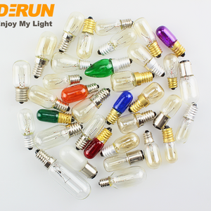 High Temperature Oven Bulb Glass Cover E14 Base T16 T18 T20 T22 ST19 ST23 ST26 Mini Incandescent Light , INC-MINI-E14