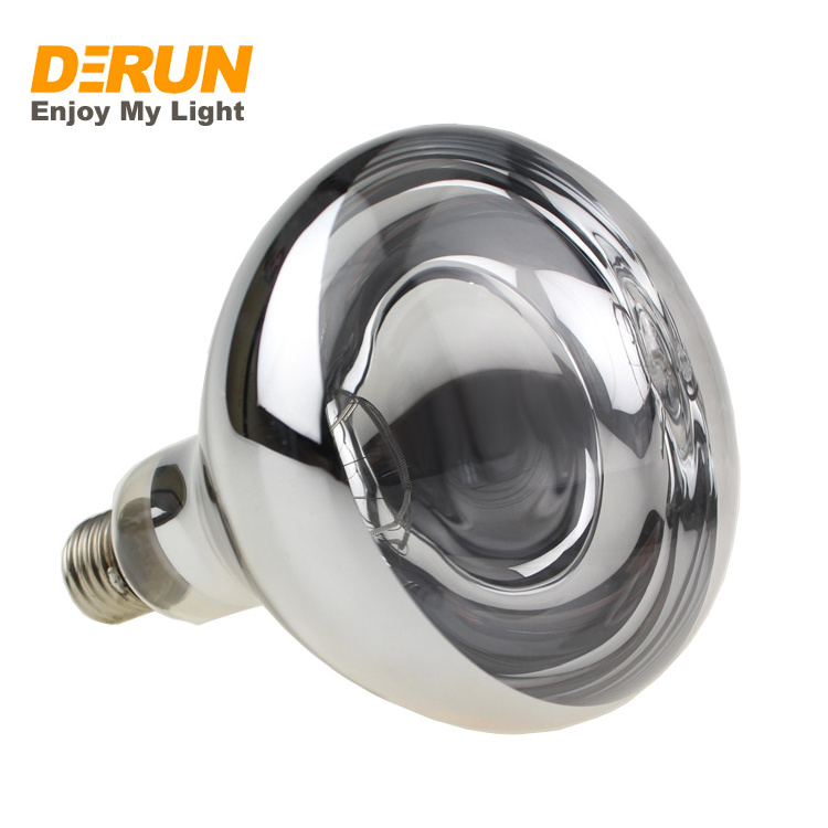 R125 Reflector poultry heat lamp 150W 250W 110V 130V 230V heating Lamp Incandescent bulb , INC-R125