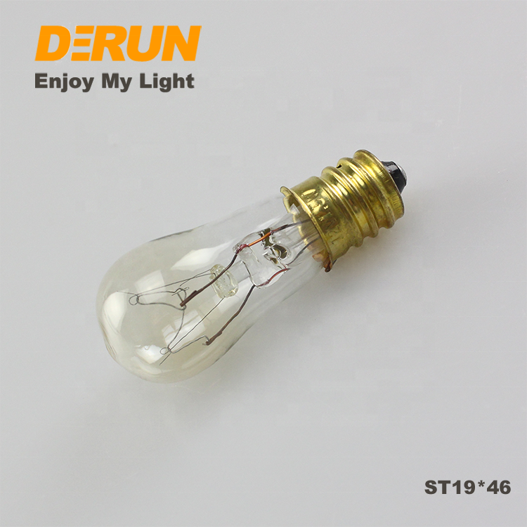 Clear  110V 120V 220V 230V 240V 15W 20W Incandescent Bulb for refrigerator , INC-MINI-E14