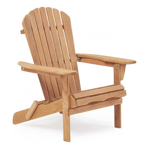 Half-Assembled Wooden Folding Chair Garden Beach Outdoor Morden Folding Wood Adirondack Chair