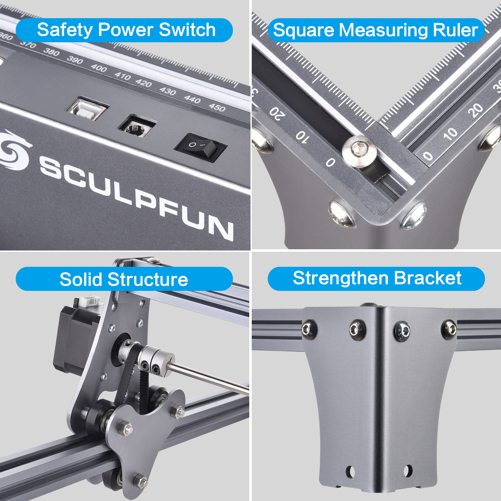 SCULPFUN S6 PRO Engraving Machine wood laser cutter 60W cnc laser cutting machine with good price