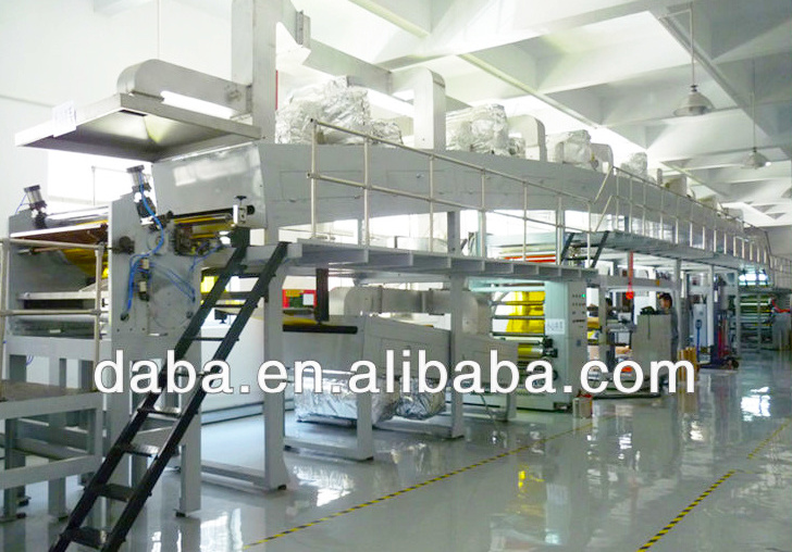 High Speed Self Adhesive Wallpaper Paper Film PET PVC BOPP Tape Coating Making Machine