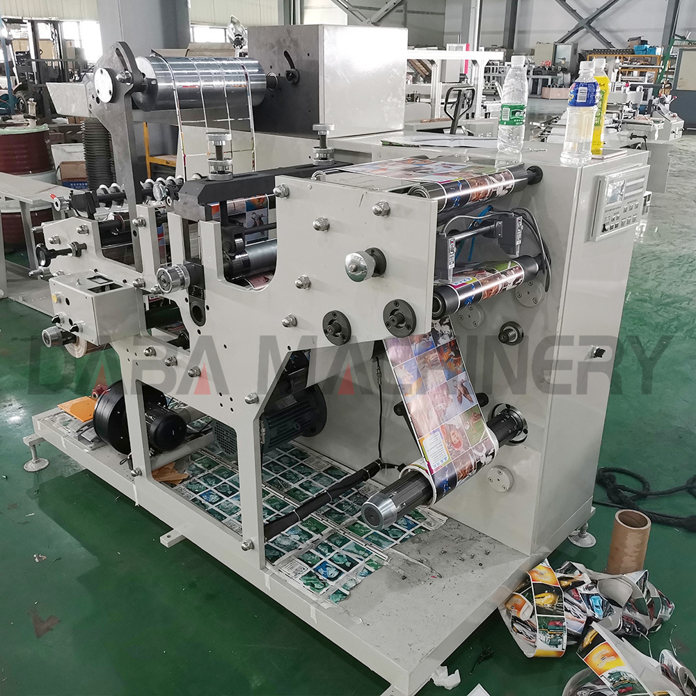 DBFQ-320B Desktop rotary semi automatic creasing and die cutting machine