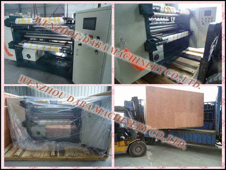 bopp jumbo roll Non Woven Fabric Paper Bopp Tape Label Jumbo Plastic Film Roll slitting machine