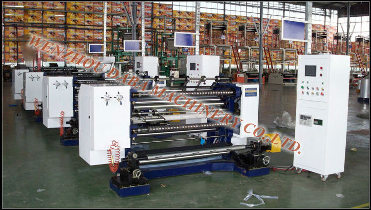 bopp jumbo roll Non Woven Fabric Paper Bopp Tape Label Jumbo Plastic Film Roll slitting machine