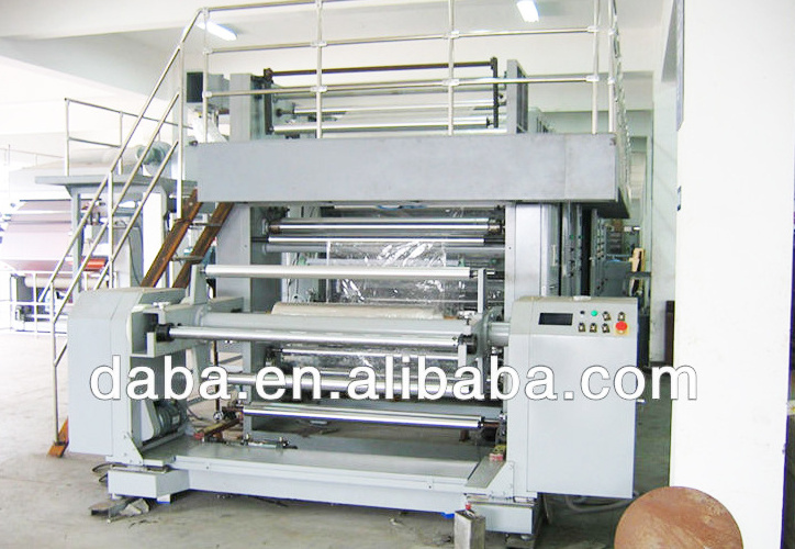 High Speed Self Adhesive Wallpaper Paper Film PET PVC BOPP Tape Coating Making Machine