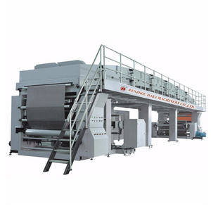 High Speed Self Adhesive Wallpaper Paper Film PET PVC BOPP Tape Coating Making Machine