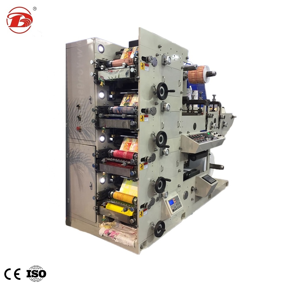 Hot sale 4 colour flexo printing machine