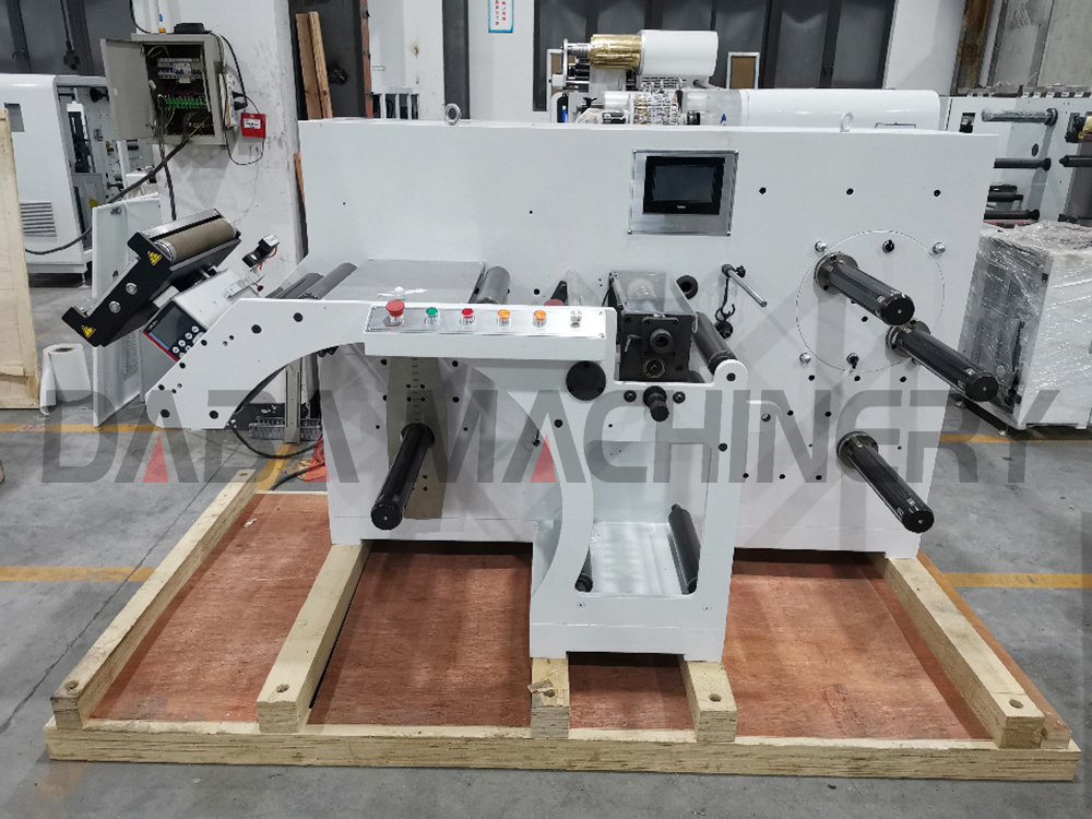 Roll plastic pvc stretch bopp film slitting rewinder rewinding machine