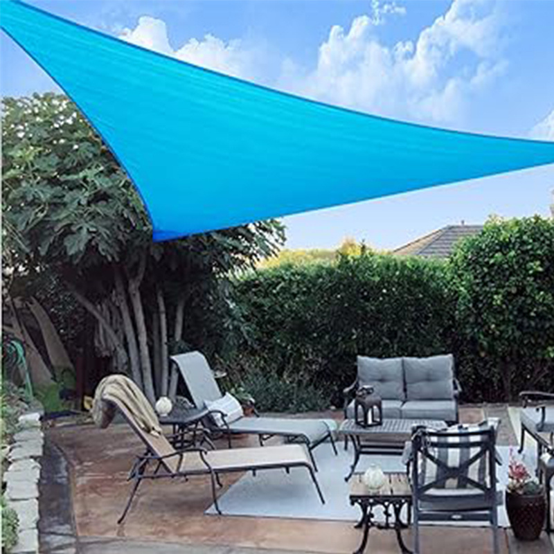 Sun Shade Sails Manufacturer HDPE Black Beige Net Shade Sail For Patio Lawn Deck Backyard Boat Carport Balcony Canopy Outdoor