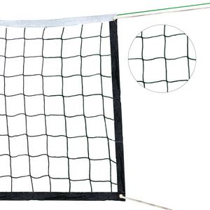 Sport Net 100% Virgin HDPE knotless Soccer Field Fence Net Customized Professional Volleyball Net