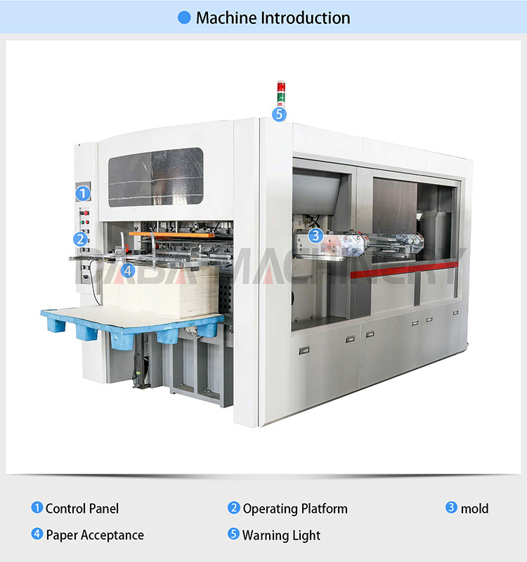 High Speed Roll Die Cutter Paper Roll Die Cutting Machine And Creasing Machine