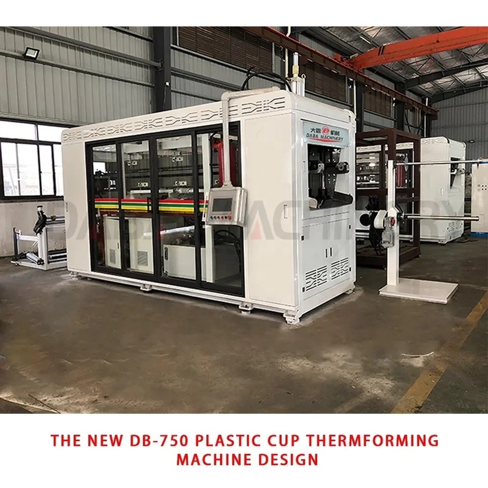 Vacuum one time Plastic Cup Manufacturing making machine of making disposable glass making machine PS of plastic