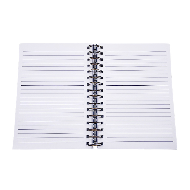 Manufacturer Custom Printed A5 Notebooks Personalized Planner Hard Cover Spiral Notebook