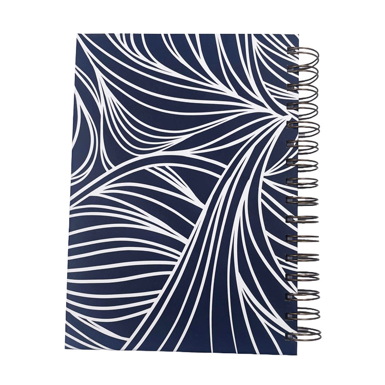 Manufacturer Custom Printed A5 Notebooks Personalized Planner Hard Cover Spiral Notebook