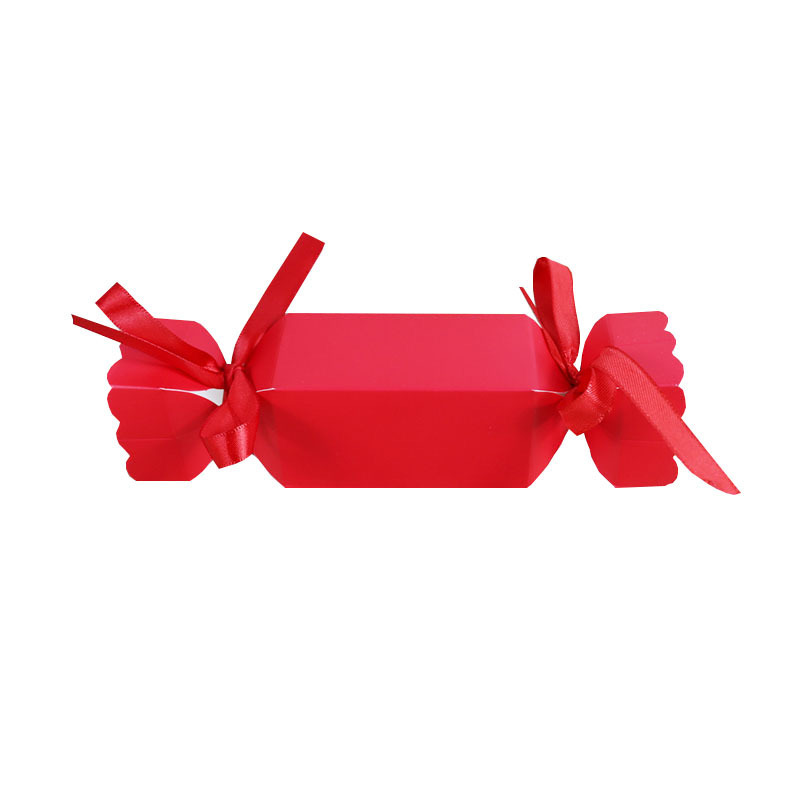 Hot sale candy shape christmas party favour gift boxes chocolate box for candy packaging