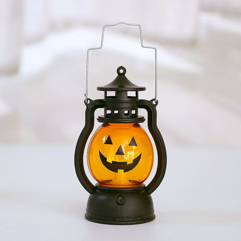 Wholesale Halloween Pumpkin Led Lantern Lamp Halloween Outdoor Wall Decorations