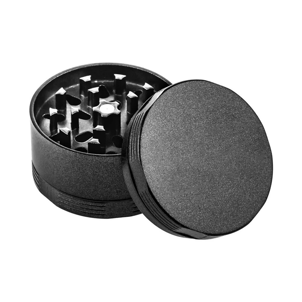 Hot Custom 4 Piece Zinc Alloy Tobacco Grinder Tobacco Spice Herb Tobacco Grinder Square