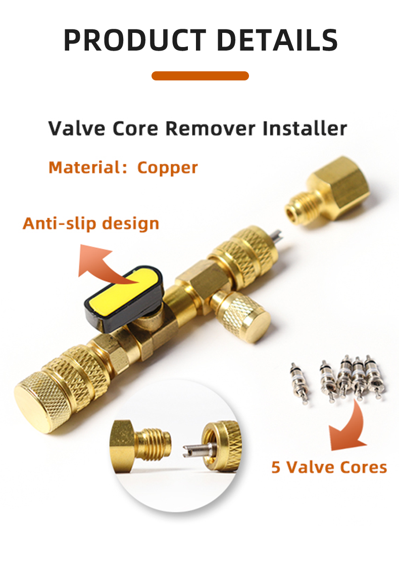 Hot Sale Factory Direct,Reliable And Cheap and Well Designed Valve Core Removal Tool