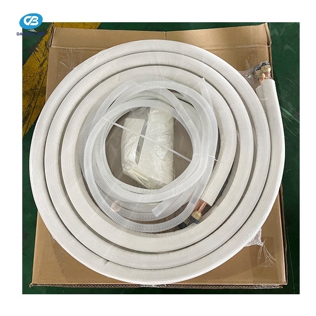 Hot Selling 25ft White PE Insulated Copper Tube Air Conditioner Installation Kit for Refrigeration Parts