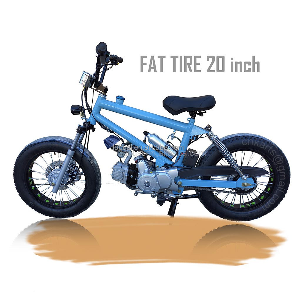 Fat Tire BMX Beach Cruiser Gas Motorized Bicycle off road motocross bike with 50cc 110cc 125cc engine for adults