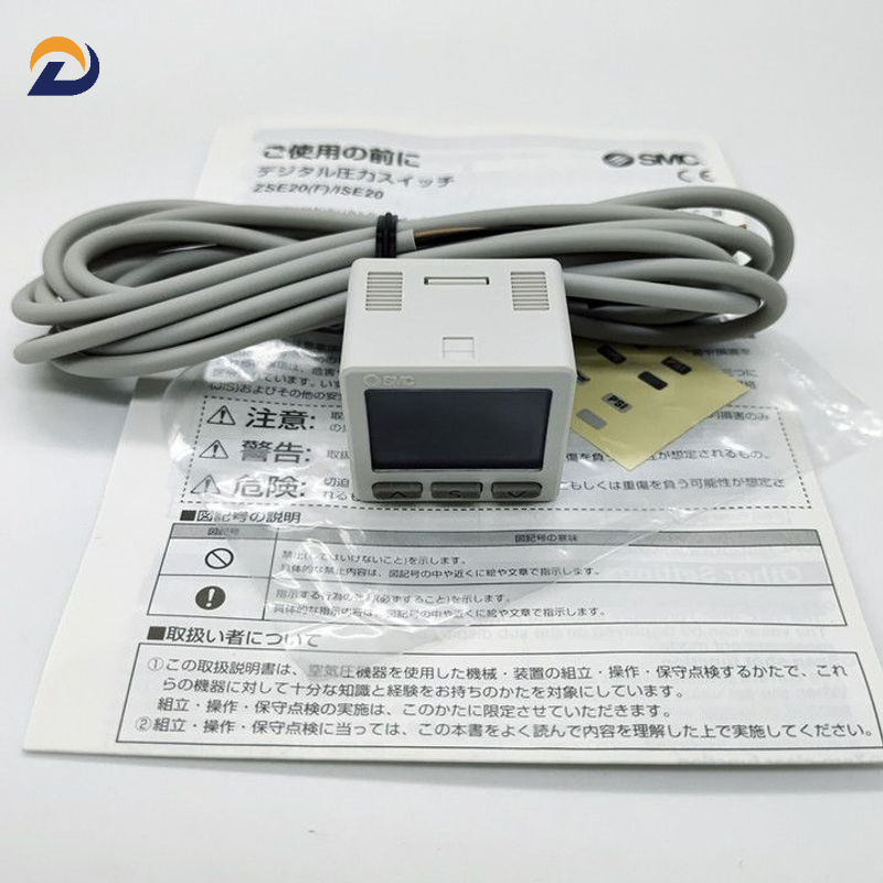 SMC Display High-Precision Digital Pressure Switch ZSE20F-N-P-M5-L/ISE20-N-M5