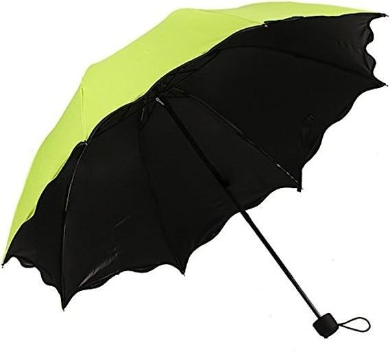 Custom Logo High Quality Wholesale Water Blossom Promotional Magic Umbrella 3 Fold Umbrella