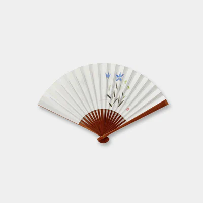 Summer Cooling Hand Fans Natural Fabric Art Handheld Fan Traditional Chinese Handmade Ink Painting Bamboo Fans