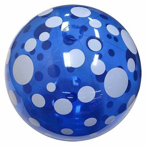 Giant Inflatable Ball Jumbo Inflatable Toys Beach Ball Balloon Transparent Inflatable Volleyball Beach Ball