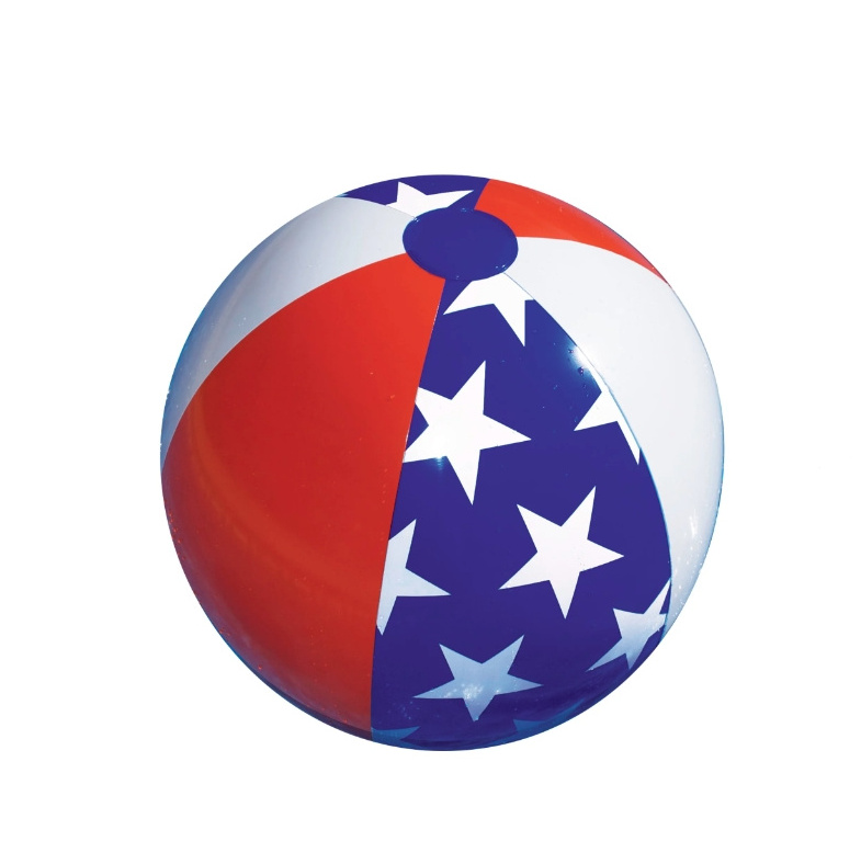 Custom Logo Printed High Quality Eco Friendly Swimming Pool Toys 42 Inch Inflatable  Jumbo Beach Ball