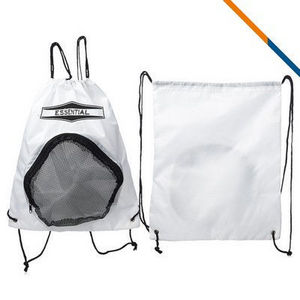 Custom Branded Amor Ball Carrier Drawstring Backpack Draw String Sport Gym Bag