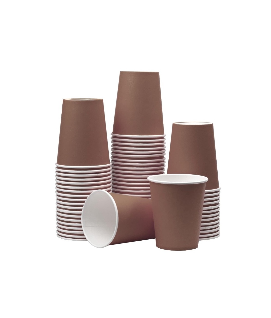 Custom Logo Printed  High Quality Disposable Takeaway Single Wall Double Wall Paper Coffee Cups With Lids