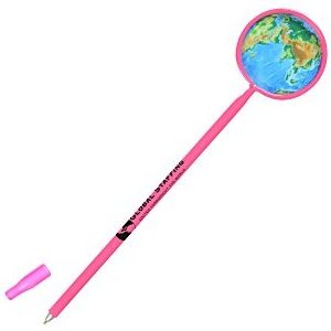 Customized Inkbend Billboard Pen - Globe with Logo