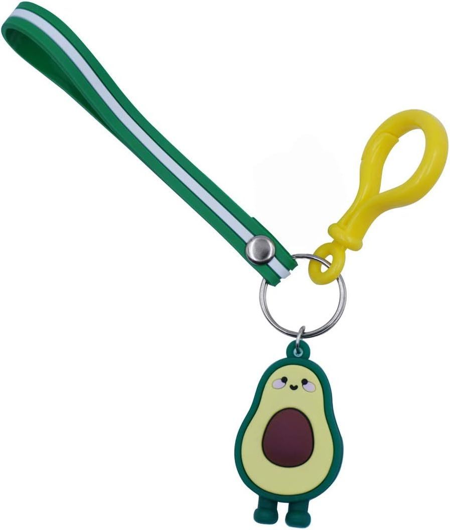 Custom Logo  Key Chain Accessories Cartoon Anime Animal PVC Keychains Car Pendant Keyring