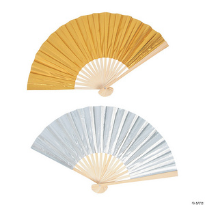 Custom Handle Promotion Customized Design Mini Plastic Pp Hand Fan Classic Plastic hand fan