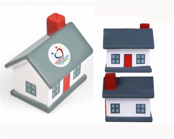 Custom Printed Anti Stress Toys House Shaped Promotional Window Hammer Anti-stress Relief Building Construction Stress Ball