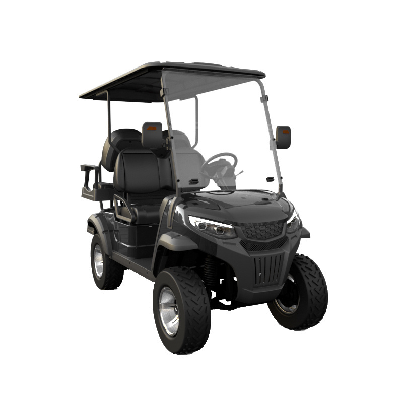 China Manufacturer Prices Electric Golf Car2+2 Seats Golf Cart PREDATOR H2+2 Mini Golf Cart Cars