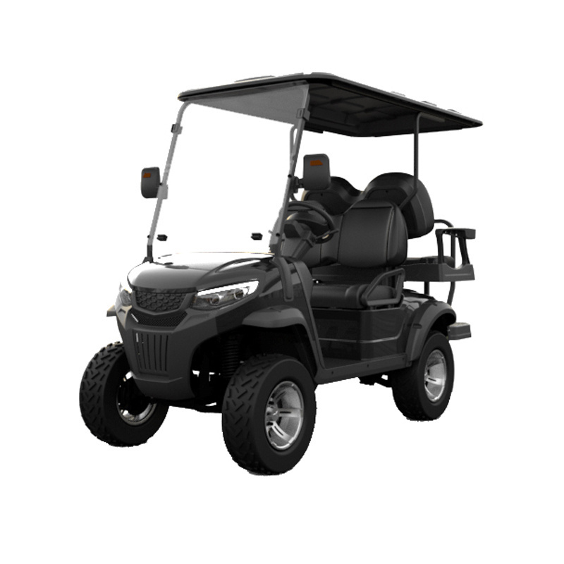 China Manufacturer Prices Electric Golf Car2+2 Seats Golf Cart PREDATOR H2+2 Mini Golf Cart Cars