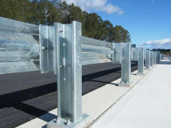 W Beams Q235  steel guardrail security Crash Barrier for Bangladesh